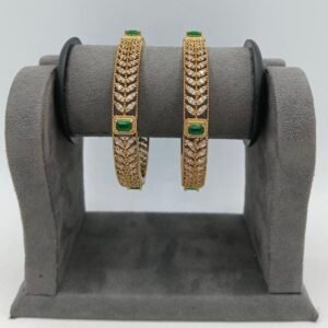 Mehendi Gold Plated Bangles Set