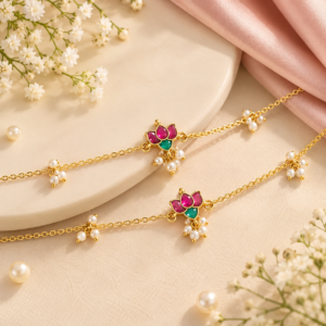 Trending Lotus Anklets