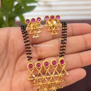 Saraswati Mangalsutra Set