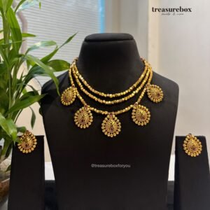 Layered Ashtapailu Mala Set