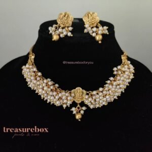 Matte South Finish Temple Choker Set