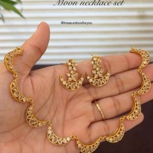 Moon necklace set