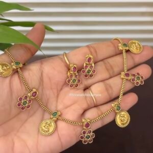 Lakshmi delicate necklace set