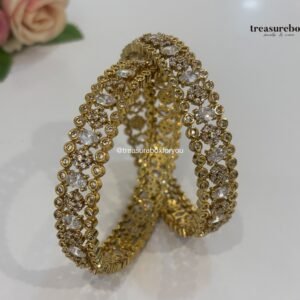 Victorian Gold Plated Bangles Set