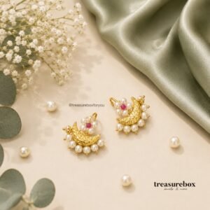 Chand Pearl clip on Bugdi
