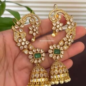 Stone studded Earcuffs